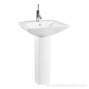 lavabo de cerámica de 830 mm de peso de uso